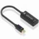 CONVERSOR AISENS A125-0904/ MINI DISPLAYPORT MACHO - HDMI HEMBRA/ 15CM/ NEGRO