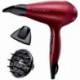 SECADOR REMINGTON SILK DRYER AC9096/ 2400W/ IÓNICO/ ROJO