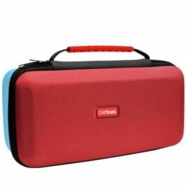 FUNDA RÍGIDA TRUST GAMING GXT 1252RB XL PARA NINTENDO SWITCH 2/ ROJO Y AZUL