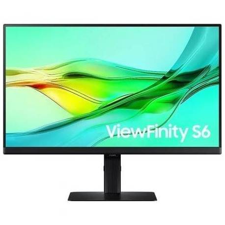MONITOR PROFESIONAL SAMSUNG VIEWFINITY S6 S60UD S27D604UAU 27'/ QHD/ REGULABLE EN ALTURA/ NEGRO
