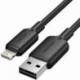 CABLE USB 2.0 LIGHTNING VENTION LAMBF/ USB MACHO - LIGHTNING MACHO/ 480MBPS/ 1M/ NEGRO