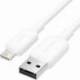 CABLE USB 2.0 LIGHTNING VENTION LAMWF/ USB MACHO - LIGHTNING MACHO/ 480MBPS/ 1M/ BLANCO