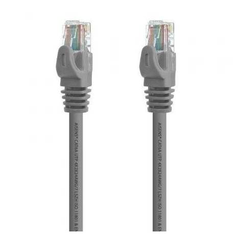 CABLE DE RED RJ45 UTP AISENS A145-0327 CAT.6A/ 2M/ GRIS