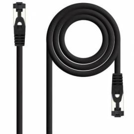 CABLE DE RED RJ45 SSTP NANOCABLE 10.20.2002-BK CAT.8.1/ 2M/ NEGRO