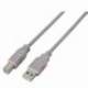 CABLE USB 2.0 IMPRESORA AISENS A101-0002/ USB TIPO-B MACHO - USB MACHO/ 1.8M/ BEIGE