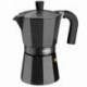 CAFETERA ITALIANA MONIX NOIR M640006/ 6 TAZAS/ NEGRA