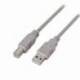 CABLE USB 2.0 IMPRESORA AISENS A101-0004/ USB TIPO-B MACHO - USB MACHO/ 4.5M/ BEIGE