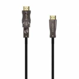 CABLE HDMI 2.1 AOC 8K DESMONTABLE AISENS A153-0646/ HDMI MACHO / D MACHO - HDMI MACHO/ 30M/ NEGRO