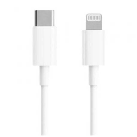 CABLE USB 2.0 TIPO-C LIGHTNING XIAOMI BHR4421GL/ USB TIPO-C MACHO - LIGHTNING MACHO/ HASTA 18W/ 480MBPS/ 1M/ BLANCO