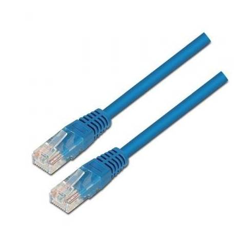 CABLE DE RED RJ45 UTP AISENS A133-0191 CAT.5E/ 1M/ AZUL
