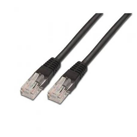 CABLE DE RED RJ45 UTP AISENS A133-0205 CAT.5E/ 3M/ NEGRO