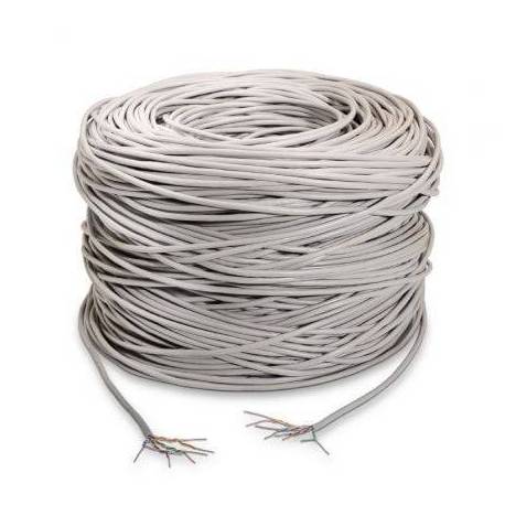 BOBINA DE CABLE RJ45 UTP AISENS A133-0209 CAT.5E/ 305M/ GRIS