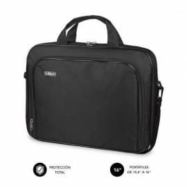 MALETÍN SUBBLIM OXFORD PARA PORTÁTILES HASTA 16'/ NEGRO