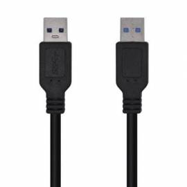 CABLE USB 3.0 AISENS A105-0448/ USB MACHO - USB MACHO/ 3M/ NEGRO