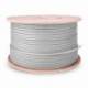 BOBINA DE CABLE RJ45 UTP AISENS A135-0743 CAT.6/ 500M/ GRIS