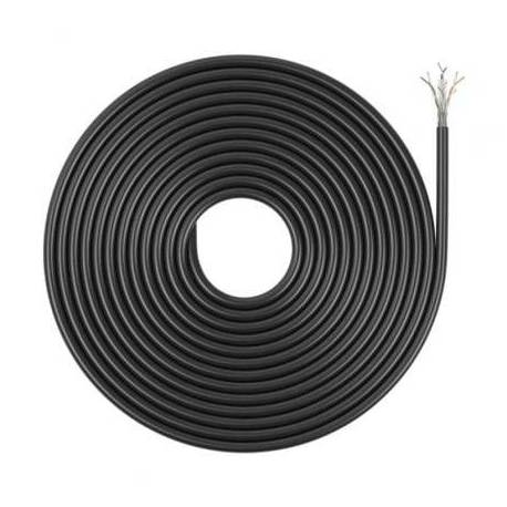 BOBINA DE CABLE RJ45 PARA EXTERIORES UTP AWG23 AISENS A135-0751 CAT.6/ 305M/ IMPERMEABLE/ NEGRO