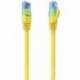 CABLE DE RED RJ45 AWG26 CCA UTP AISENS A135-0830 CAT.6/ 30CM/ AMARILLO