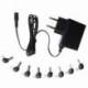 CARGADOR DE CA/CC FONESTAR AD-520F/ 10W/ 8 CONECTORES/ VOLTAJE 5V