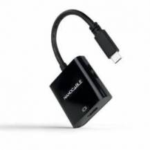 CONVERSOR NANOCABLE 10.16.4102-BK/ USB TIPO-C MACHO - HDMI HEMBRA/ 15CM/ NEGRO