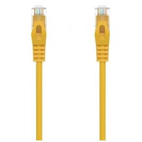 CABLE DE RED RJ45 AWG24 UTP AISENS A145-0564 CAT.6A/ LSZH/ 30CM/ AMARILLO