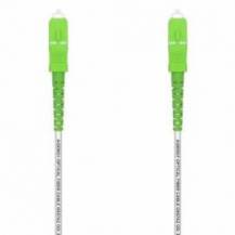CABLE DE FIBRA ÓPTICA G657A2 3.0 AISENS A152-0498/ LSZH/ 10M/ BLANCO