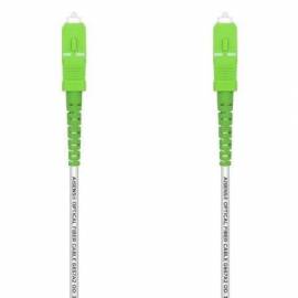 CABLE DE FIBRA ÓPTICA G657A2 3.0 AISENS A152-0501/ LSZH/ 30M/ BLANCO