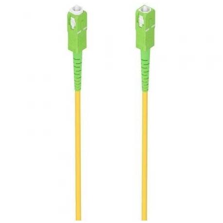 CABLE DE FIBRA ÓPTICA G657A2 3.0 9/125 SMF AISENS A152-0981/ LSZH/ 3M/ AMARILLO