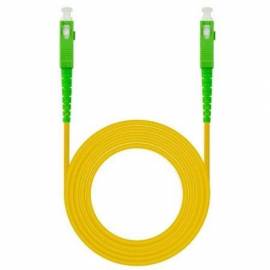 CABLE DE FIBRA ÓPTICA G657A2 NANOCABLE 10.20.0002/ LSZH/ 2M/ AMARILLO