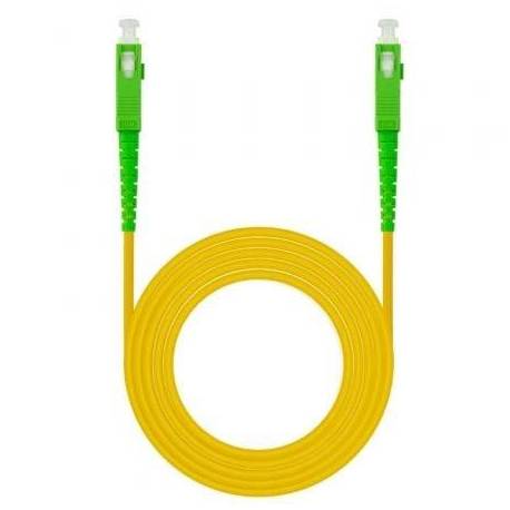 CABLE DE FIBRA ÓPTICA G657A2 NANOCABLE 10.20.0010/ LSZH/ 10M/ AMARILLO