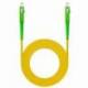 CABLE DE FIBRA ÓPTICA G657A2 NANOCABLE 10.20.0015/ LSZH/ 15M/ AMARILLO
