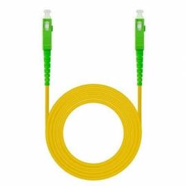 CABLE DE FIBRA ÓPTICA G657A2 NANOCABLE 10.20.0030/ LSZH/ 30M/ AMARILLO