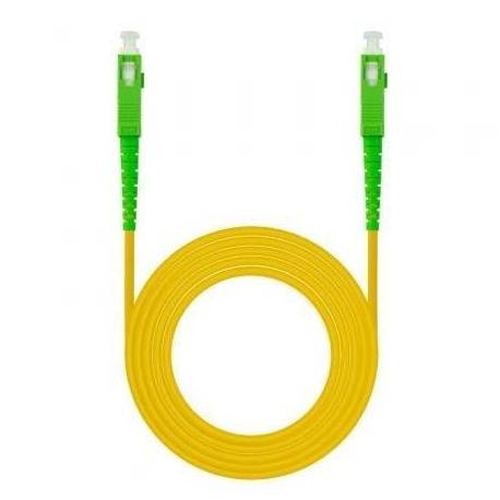 CABLE DE FIBRA ÓPTICA G657A2 NANOCABLE 10.20.0030/ LSZH/ 30M/ AMARILLO