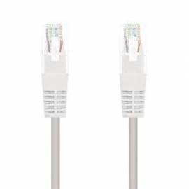 CABLE DE RED RJ45 UTP NANOCABLE 10.20.0102-W CAT.5E/ 2M/ BLANCO