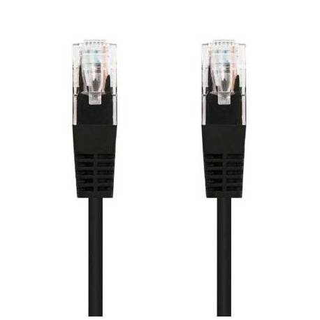 CABLE DE RED RJ45 UTP NANOCABLE 10.20.0400-BK CAT.6/ 50CM/ NEGRO
