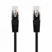 CABLE DE RED RJ45 UTP NANOCABLE 10.20.0400-BK CAT.6/ 50CM/ NEGRO