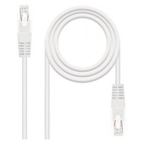 CABLE DE RED RJ45 UTP NANOCABLE 10.20.0400-L30 CAT.6/ 30CM/ BLANCO