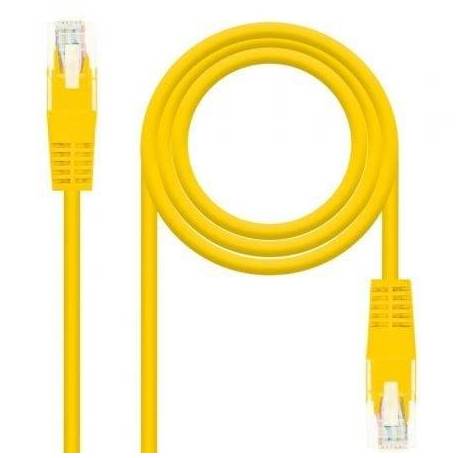 CABLE DE RED RJ45 UTP NANOCABLE 10.20.0400-L30 CAT.6/ 30CM/ AMARILLO