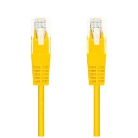 CABLE DE RED RJ45 UTP NANOCABLE 10.20.0400-Y CAT.6/ 50CM/ AMARILLO