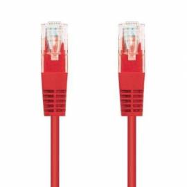 CABLE DE RED RJ45 UTP NANOCABLE 10.20.0401-R CAT.6/ 1M/ ROJO