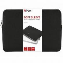 FUNDA TRUST PRIMO SOFT SLEEVE PARA PORTÁTILES/ TABLETS HASTA 11.6'/ NEGRA