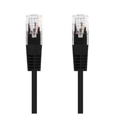 CABLE DE RED RJ45 UTP NANOCABLE 10.20.0402-BK CAT.6/ 2M/ NEGRO