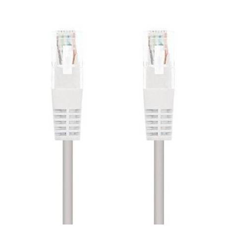 CABLE DE RED RJ45 UTP NANOCABLE 10.20.0402-W CAT.6/ 2M/ BLANCO