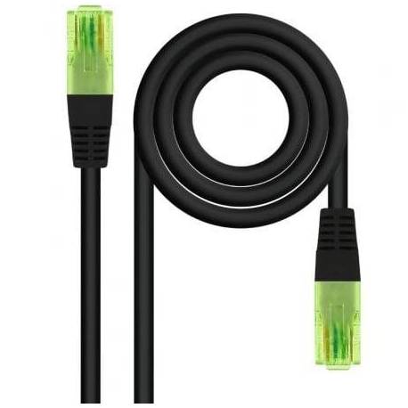 CABLE DE RED RJ45 UTP NANOCABLE 10.20.1403-BK CAT.6/ 3M/ NEGRO