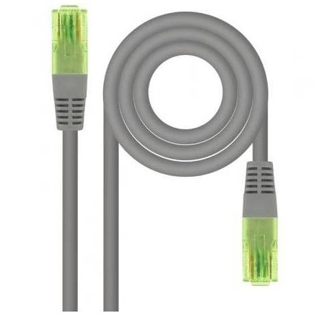 CABLE DE RED RJ45 UTP NANOCABLE 10.20.1407 CAT.6/ 7M/ GRIS