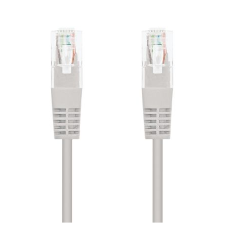 CABLE DE RED RJ45 UTP NANOCABLE 10.20.0401 CAT.6/ 1M/ GRIS