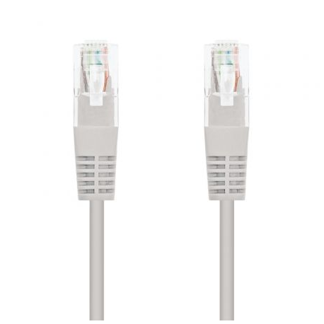 CABLE DE RED RJ45 UTP NANOCABLE 10.20.0410 CAT.6/ 10M/ GRIS