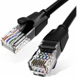 CABLE DE RED RJ45 UTP VENTION IBEBN CAT.6/ 15M/ NEGRO