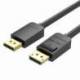 CABLE DISPLAYPORT 1.2 4K VENTION HACBH/ DISPLAYPORT MACHO - DISPLAYPORT MACHO/ 2M/ NEGRO