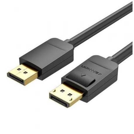 CABLE DISPLAYPORT 1.2 4K VENTION HACBH/ DISPLAYPORT MACHO - DISPLAYPORT MACHO/ 2M/ NEGRO