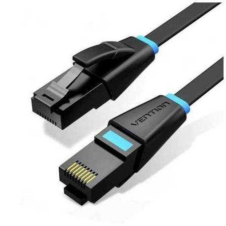 CABLE DE RED RJ45 UTP VENTION IBJBH CAT.6/ 2M/ NEGRO